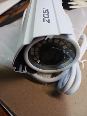 ZOSI 1AC-2612T-W-N Indoor and Outdoor Bullet Security Camera - Image 1 of 3