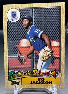 1987 Topps Baseball Rookie Future Stars #170 Bo Jackson RC - Imagen 1 de 2