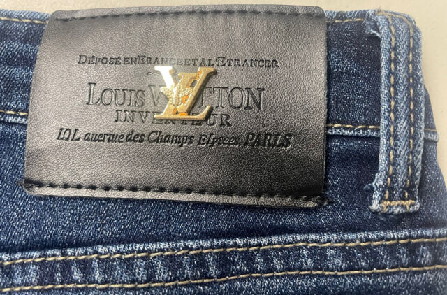 LOUIS VUITTON LOUIS VUITTON Denim pants RM091M cotton Black Used mens size  44 LV jeans RM091M｜Product Code：2104102015493｜BRAND OFF Online Store