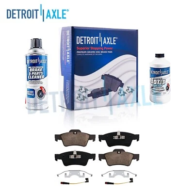 REAR Ceramic Brake Pads for 2007-2012 Mercedes-Benz GL450 GL550 R350 GL320 GL350 - Image 1 of 4