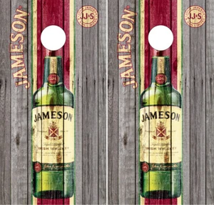 Jameson Irish Whiskey Cornhole Wraps Vinyl Boards Decals Bag Toss Game Stickers - Picture 1 of 6