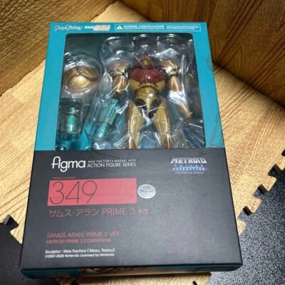 Figura de acción Figma 349 Metroid Prime 3 Corruption Samus Aran versión PRIME 3 Foto 1 de 3