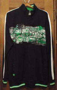 VTG Ecko Unltd "Writing All Wrongs: 1972" Graffiti Print Zippered Jacket (XXL) - Picture 1 of 18