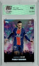 Angel Di Maria 2021 Topps Aoki's Football Festival Rare Trading Card PGI 10