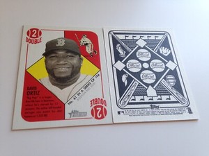 2015 Topps Heritage 1951 Collection Black Back Mini Parallel David Ortiz 