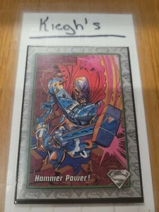 1993 Skybox Return Of Superman - #14 Hammer Power! - Picture 1 of 1