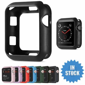 For Apple Watch iWatch Series SE 6 5 4 3 2 Matte Bumper Case Slim 38 40 42 44mm - Picture 1 of 14