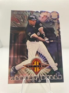 Albert Belle 1998 Donruss #349 Lista de éxitos Plata Prensa Prueba Medias Blancas - Imagen 1 de 2