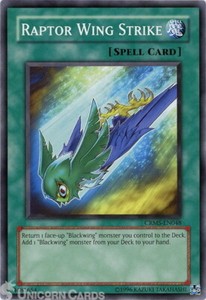 CRMS-EN048 Raptor Wing Strike Common UNL Edition Mint YuGiOh Card