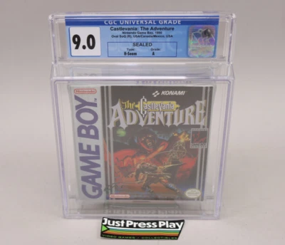 Castlevania: The Adventure Nintendo Game Boy GB Sealed H-Seam CGC Graded 9.0 A - Image 1 of 4