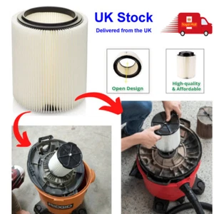 Replacement Shop Vac Filter for Sears Craftsman 5+ 6 8 12 16 gallon. Wet Dry Vac - Picture 1 of 9