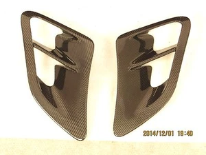 Carbon fiber Side fender Air Intake Scoops vents fit Porsche 997 Turbo - Picture 1 of 10