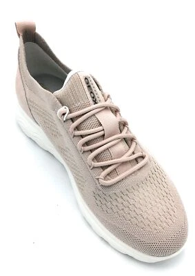 Zapatillas Geox D15NUA de lona con suela de goma rosa Foto 1 de 4