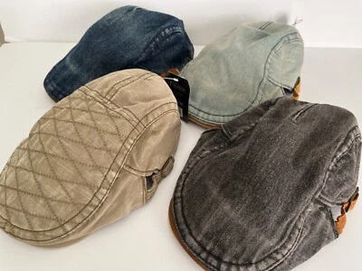Cabbie Solid Newsboy & Ascot Ivy Gatsby Hat Cap Adjustable Brand New - Image 1 of 4
