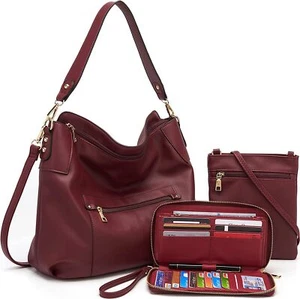 Large Crossbody Bags Shoulder Handbags Purse Wallet Tear-Resistant Lightweight - Picture 1 of 7