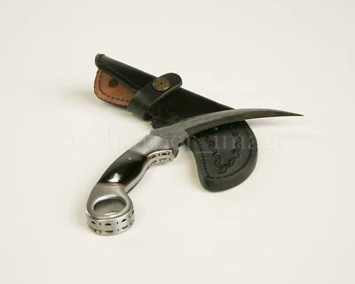 266 Layer 55 HRC Damascus 8.75” Karambit SHARP! + Sheath Eagle Talon Tiger Claw - Image 1 of 4