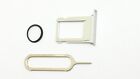 Nano "SILVER" Sim Card Tray Holder+Pin+Ring Replacement for iPhone 7 4.7" US !!