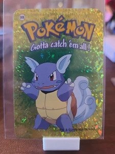 Wartortle #8 - Vintage Vending Machine Prism Sticker 2000 - Pokemon Card - Picture 1 of 2