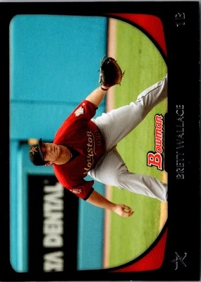 2011 Bowman Brett Wallace #154 Houston Astros Baseball Card - Image 1 of 2