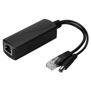 48V To 12V POE Connectors Adapter Cable Splitter Injector Power Supply For H NEW - Zdjęcie 1 z 6