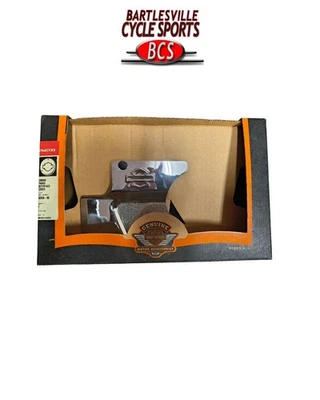 Cubierta de interfaz de transmisión de motor Harley Davidson cromada barra y escudo 66038-99 Foto 1 de 3