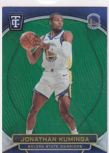 2024-25 Panini Totally Certified NBA No. 105 Jonathan Kuminga Green 2/5 - Bild 1 von 2