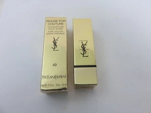 YSL Yves Saint Laurent Lipstick #49 Rose Tropical Rouge pur Couture France - Picture 1 of 5
