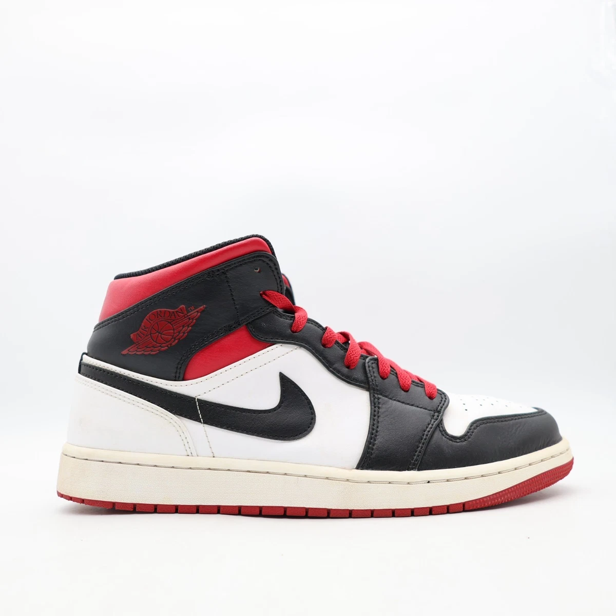 Jordan 1 Mid Gym Red Black Toe for Sale | Authenticity Guaranteed