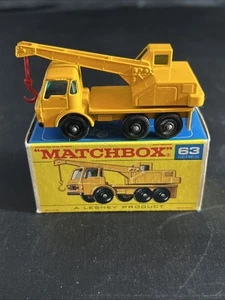 LESNEY MATCHBOX SERIES, 1969,NEW #63 DODGE CRANE TRUCK - NEW IN BOX - Picture 1 of 10