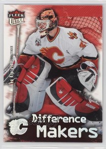 2006-07 Fleer Ultra Difference Makers Miikka Kiprusoff #DM6