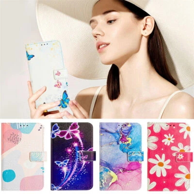 Flower Cat Butterfly Wallet Phone Case For Huawei Honor 200 X5B X7C X6B X7B X7C - Image 1 of 4