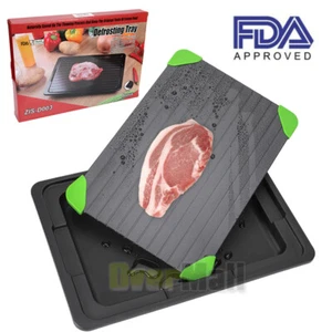Defrosting Tray Frozen Food Thawing Plate For Fast Rapid Meat Defrosting FDA - Picture 1 of 12
