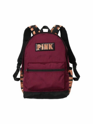 NEW Victoria's Secret PINK Campus Backpack Laptop Travel Book Bag Tote Rare Gift - Image 1 of 4