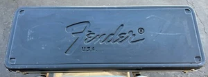 Vintage Red 70s 1st Gen Fender USA Molded Hard Shell Strat Tele Guitar Case Black - Bild 1 von 6