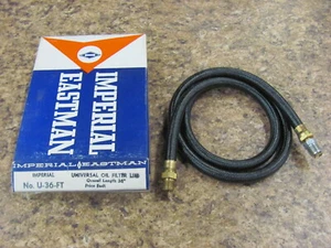 NEW Imperial Eastman U-36-FT Oil Filter Line Hose 36" - Picture 1 of 3