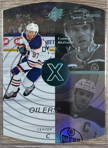 2022-23 UPPER DECK EXTENDED SERIES CONNOR McDAVID SKY BLUE SPx SP #SPX-8 OILERS