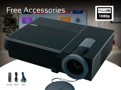 High-Performance DLP Projector for Business and Home Use 3500 Lumens Full HD USB - Image 1 of 4