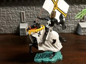 Caballero Medieval Timpo - Conversión "Teutonic Bannerman" - Edad Media - Años 70 - Imagen 1 de 7