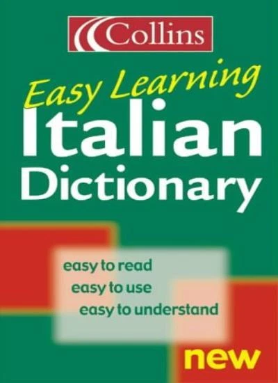 Collins Easy Learning Italian Dictionary (Collins Easy Learning Italian) (Easy, - Image 1 of 1