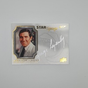 James Bond Villains & Henchmen 2021 Autograph Auto Signed SS-GL George Lazenby