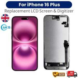Incell LCD For iPhone 16 Plus Replacement Screen Digitizer Touch Panel Assembly - Picture 1 of 1