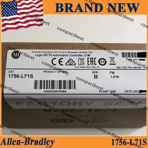 Factory Sealed AB 1756-L71S Ser B GuardLogix Automation Controller 1756L71S - Picture 1 of 4