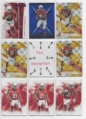 Arizona Cardinals SERIAL #'d ROOKIES AUTOS JERSEYS * PALMER BOLDIN EDGERRIN - Image 1 of 2