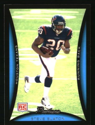 Steve Slaton 2008 Topps Bowman #189 FOOTBALL Card - Image 1 of 2