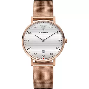 Junkers Ladies Wristwatch Dessau Streamline 9.62.01.03 Sapphire, Ronda Mechanism - Picture 1 of 3