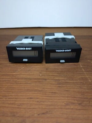 2PCS Veeder Root C342-8474 LCD Timers In Hours  - Image 1 of 2