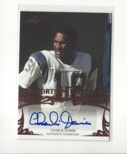 2013 Leaf Sports Heroes Charlie Joiner AUTOGRAPH Chargers