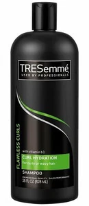 Tresemme Flawless Curl Hair Shampoo Vitamin B1 Curl Hydration 28 oz Pack of 3 - Picture 1 of 10