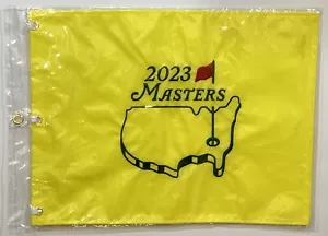 2023 Masters Flag augusta spilla golf nazionale bandiera pga Jon Rahm vince nuova - Foto 1 di 4