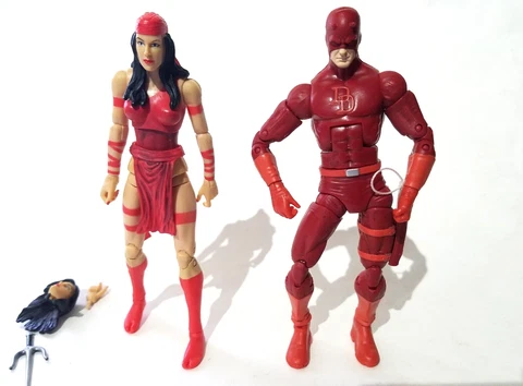 Marvel Legends Daredevil + Elektra Cover